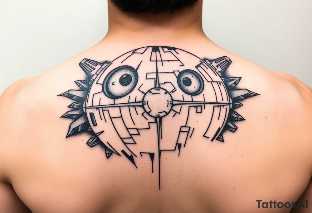 Death Star Trench run tattoo idea