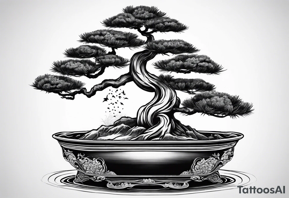 bonsai tattoo idea