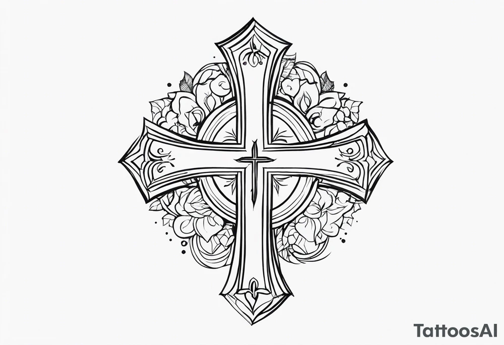 Cross tattoo idea