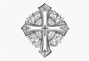 Cross tattoo idea