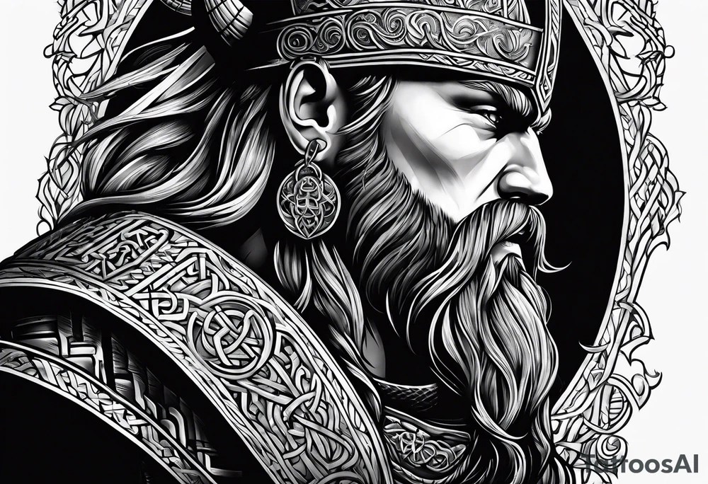 Viking prayer tattoo idea