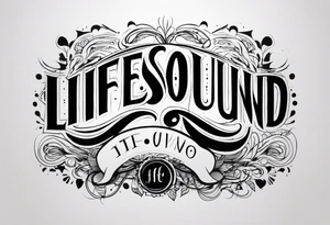 Lifesound tattoo idea