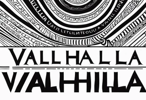 Valhalla steps tattoo idea