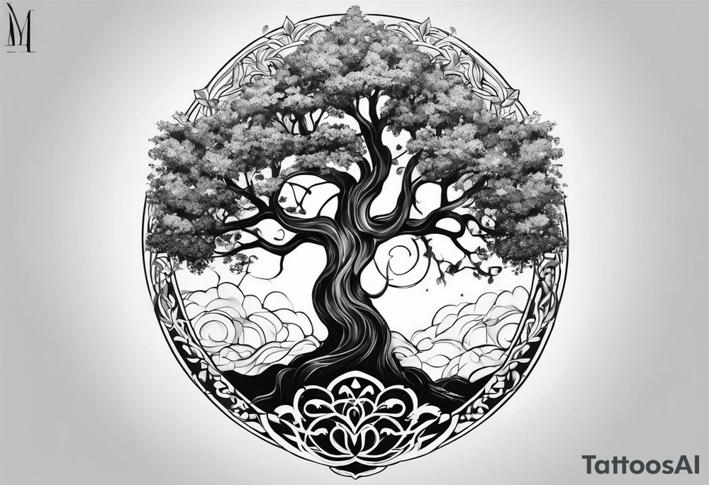 tree of life tattoo idea