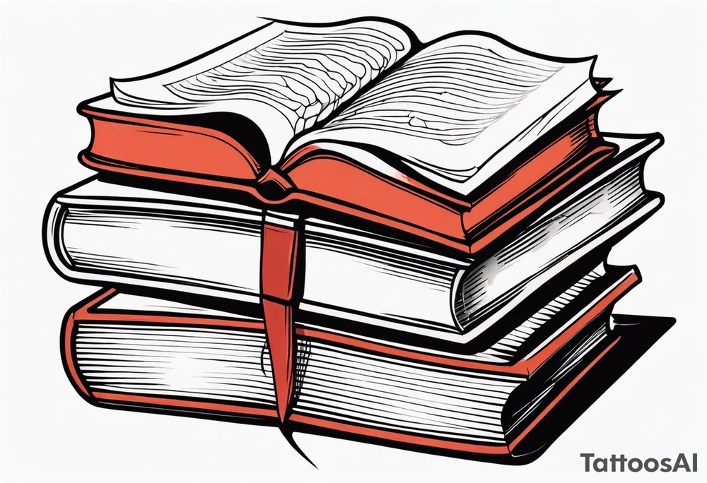 Books tattoo idea