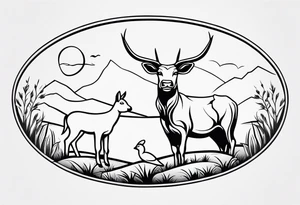 ANIMALS IN FARM tattoo idea