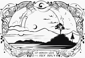 Micah 6:8  Act Justly Walk Humbly  Love Mercy tattoo idea
