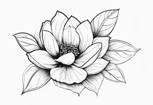 Flower back tattoo tattoo idea