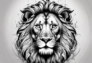 Lion from atlas tattoo idea