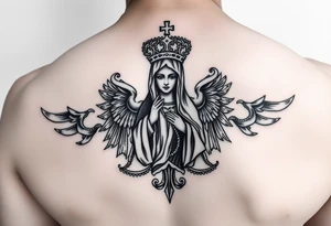 Icône russe orthodoxe de la vierge de kazan tattoo idea