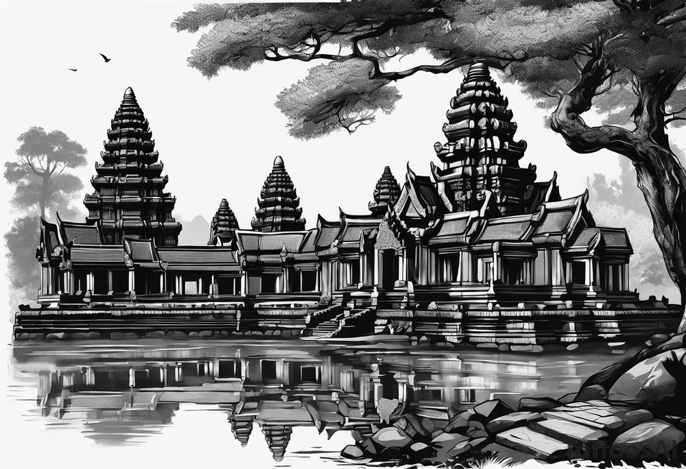 angkor wat tattoo idea