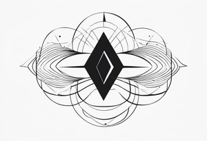 Abstract Art tattoo idea