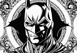 Batman starring tattoo idea
