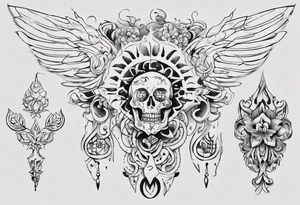 I'd like a small tattoo design for the name Raesha tattoo idea