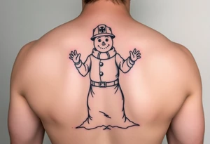Paramedic  snowman tattoo idea