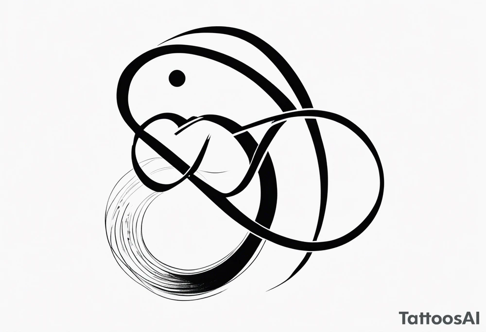“Even If” and infinity symbol tattoo idea