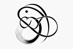 “Even If” and infinity symbol tattoo idea