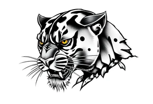 Black Panther tattoo idea