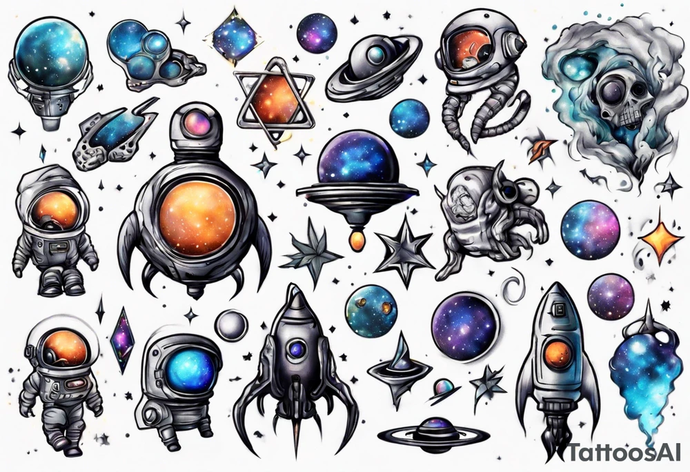 lost in space tattoo idea