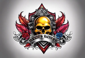 Las Vegas raiders tattoo tattoo idea