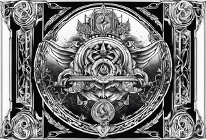 Fullmetal Alchemist: Brotherhood gate of truth tattoo idea