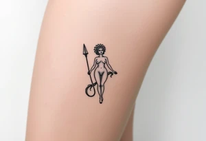 medusa greek goddess tattoo idea
