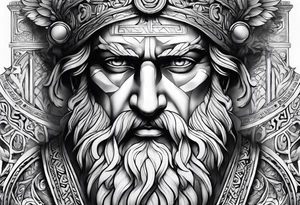 gods Greek tattoo idea