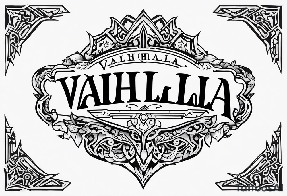 Valhalla tattoo idea
