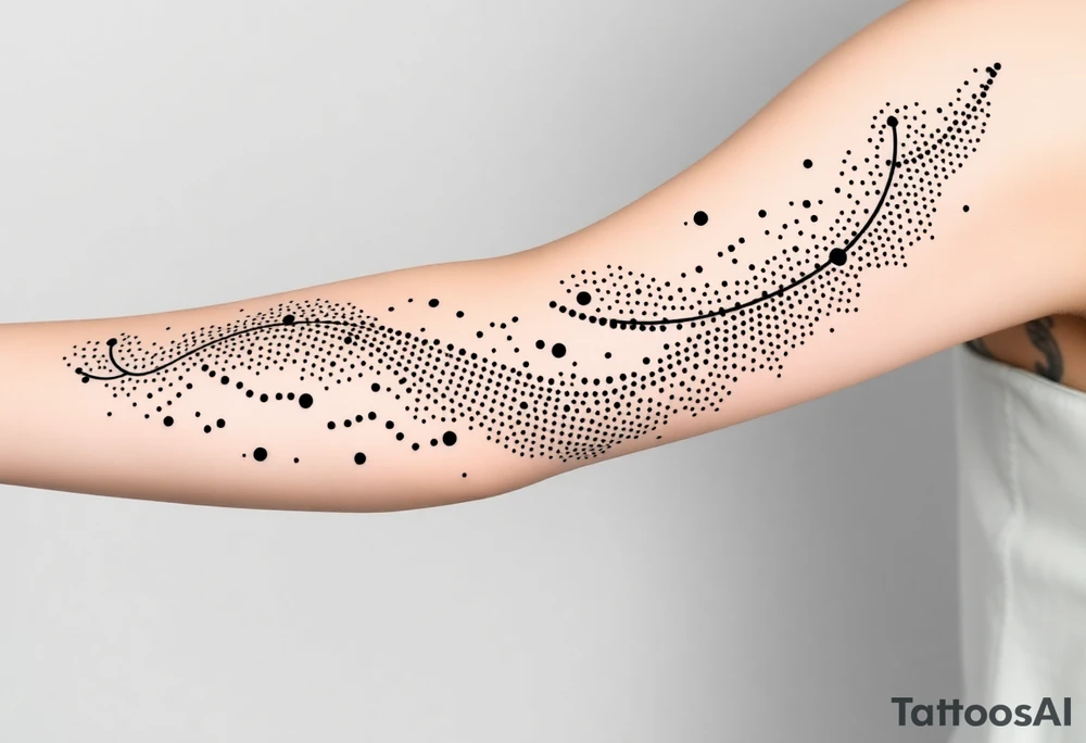 Размытые линии. Мистика. Мифология tattoo idea