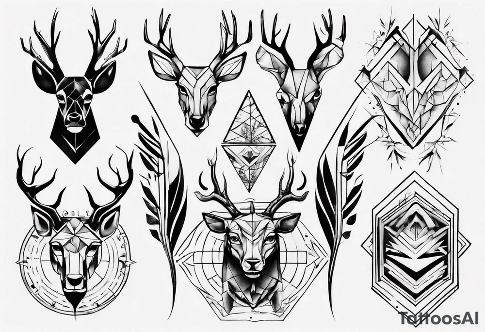 Hirsch tattoo idea