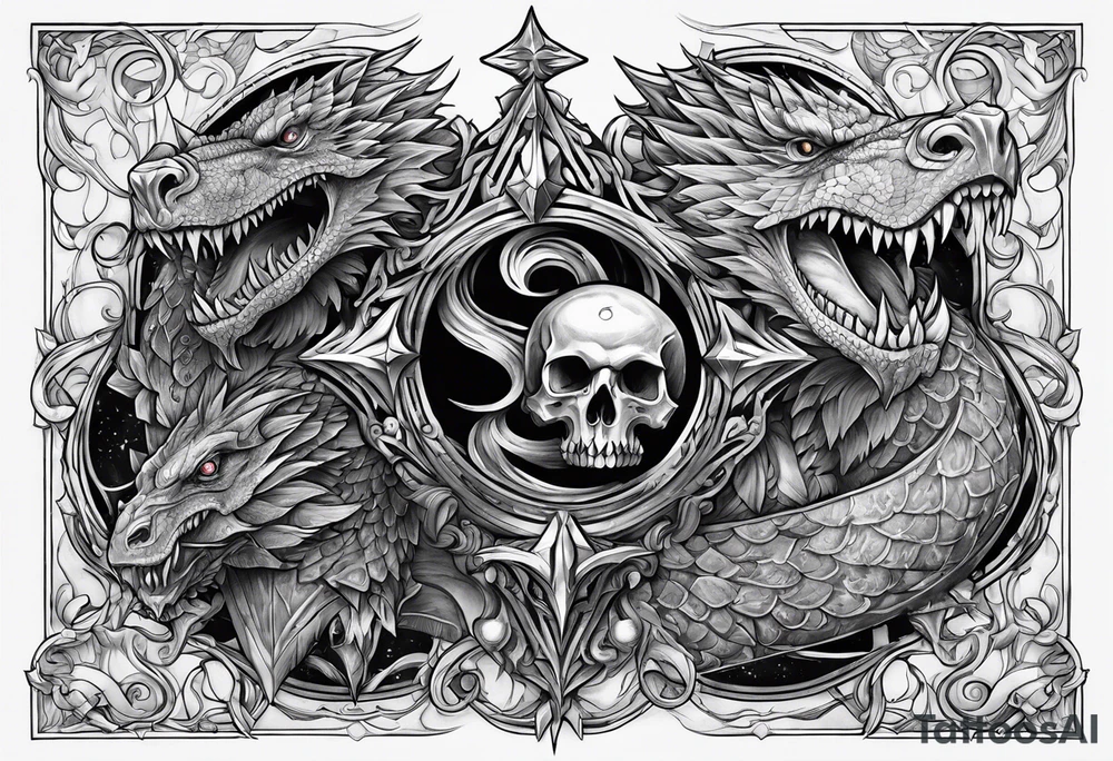 Dungeons and Dragons tattoo idea