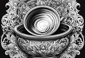 caldron tattoo idea