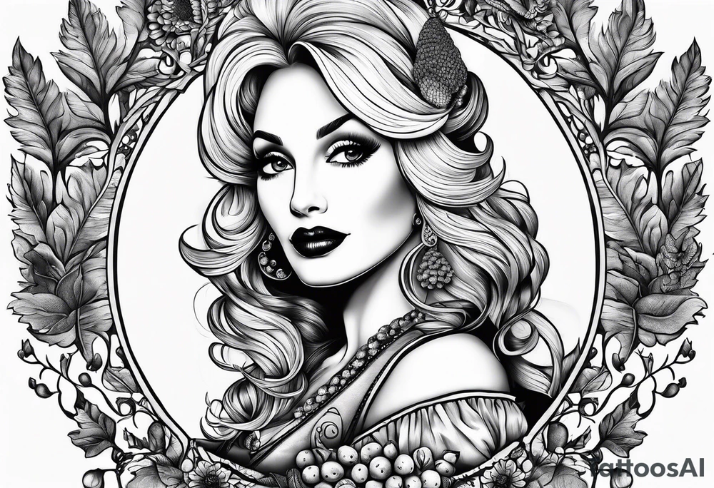 Must contain Dolly Parton and an acorn tattoo idea