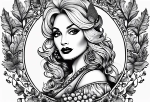 Must contain Dolly Parton and an acorn tattoo idea