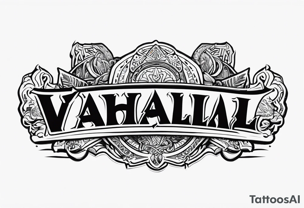 Valhalla tattoo idea
