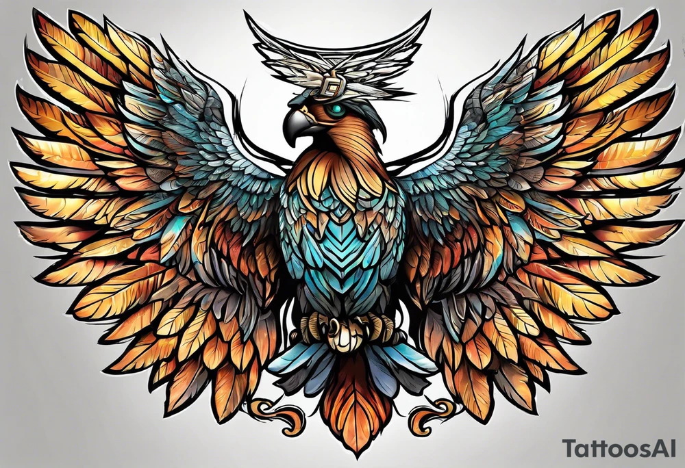 Escarabajos egipcios con alas tattoo idea
