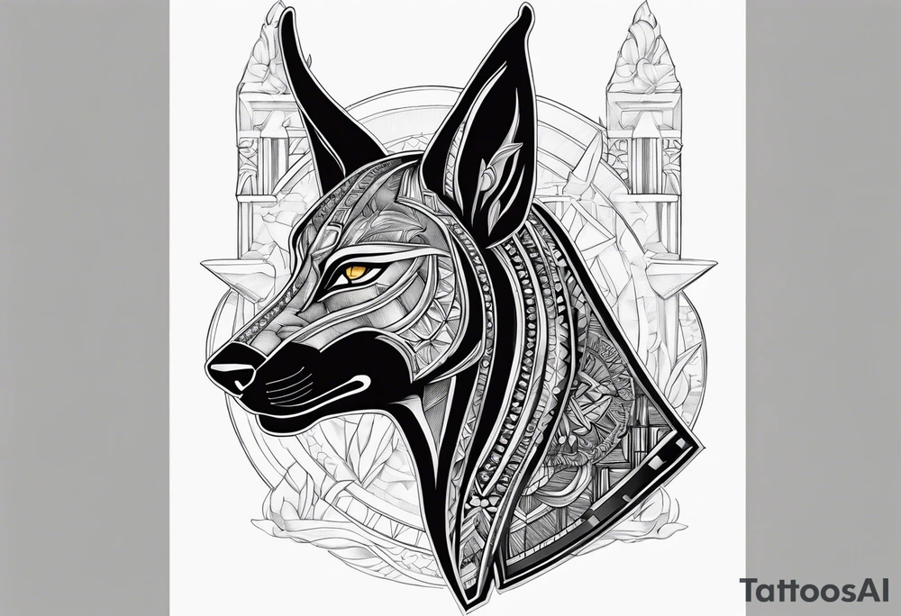 Anubis tattoo idea