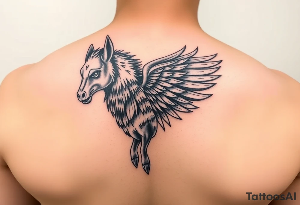 Maverick incorporated into a Tattoo that represents a free spirit tattoo idea