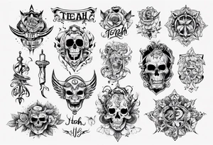 name Teah tattoo idea
