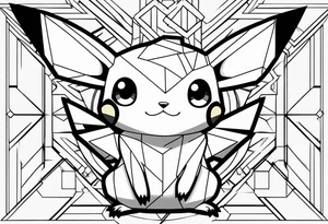 Pikachu l tattoo idea