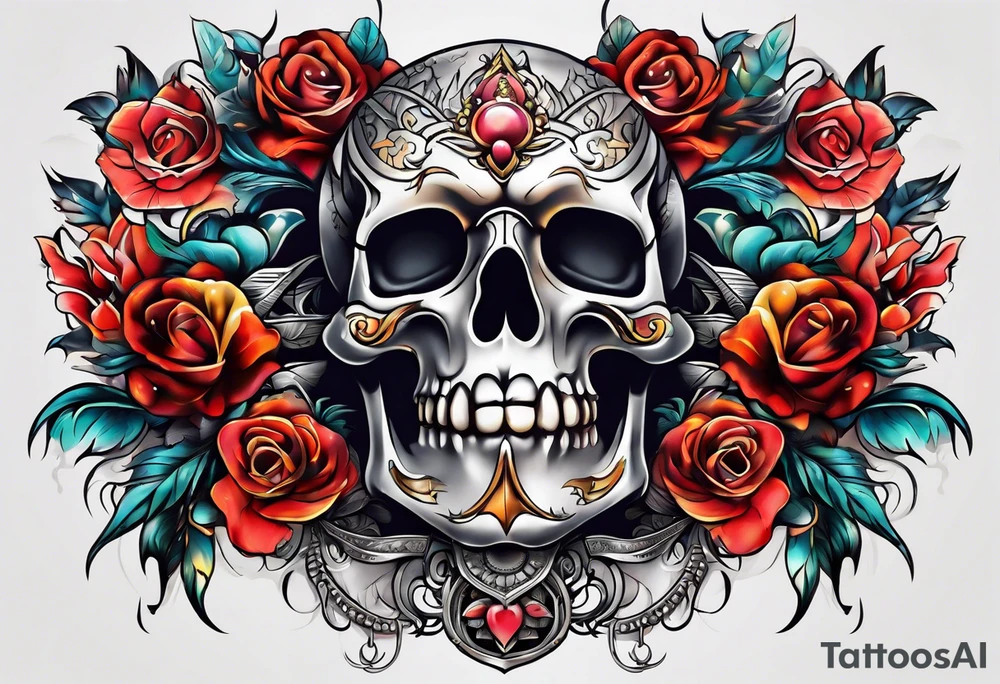 Full back tattoo tattoo idea