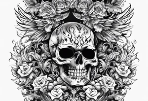 Weld,skulls,flames,sparks tattoo idea