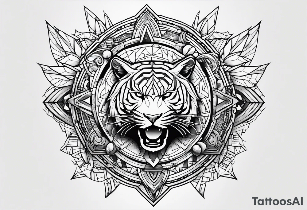 unchared game related tattoo tattoo idea