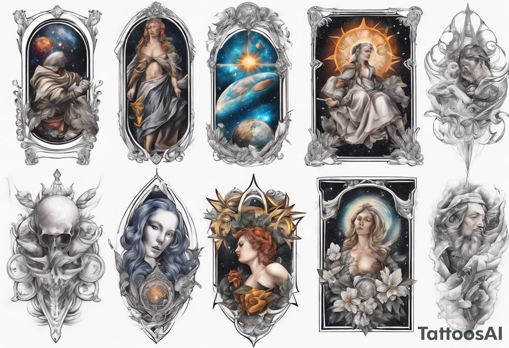 Renaissance artwo tattoo idea