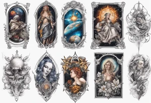 Renaissance artwo tattoo idea