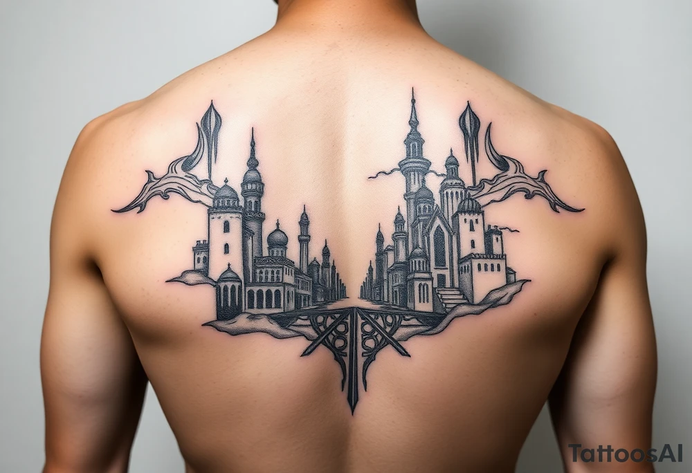 The city of lost qaddath tattoo idea