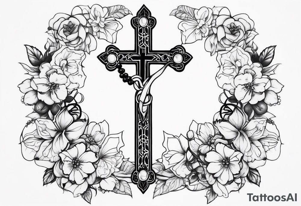 Rosary tattoo idea