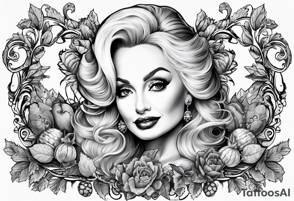 Must contain Dolly Parton and an acorn tattoo idea