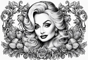 Must contain Dolly Parton and an acorn tattoo idea