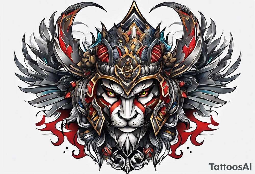 Warrior tattoo idea